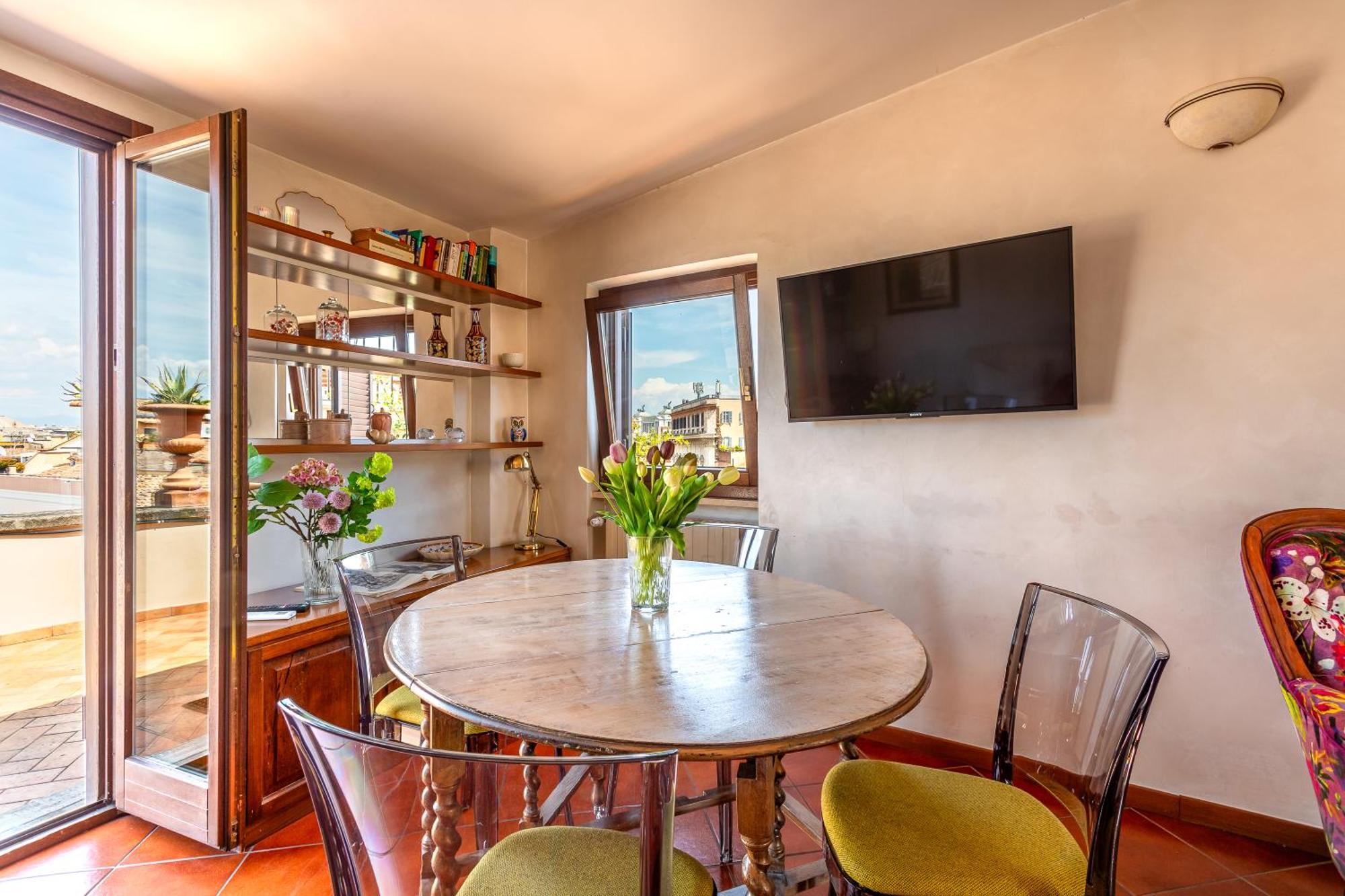 Apartment Iflat Campo De' Fiori Panoramic Penthouse Rom