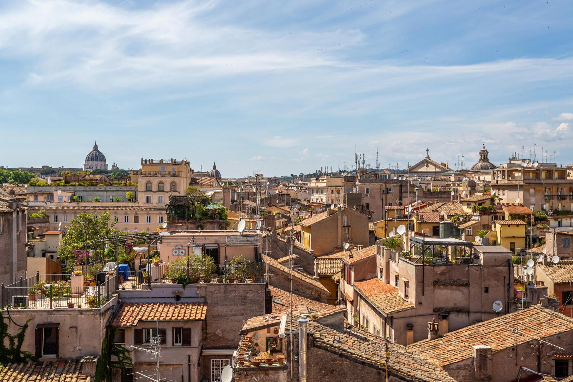 Iflat Campo De' Fiori Panoramic Penthouse Apartment Rom