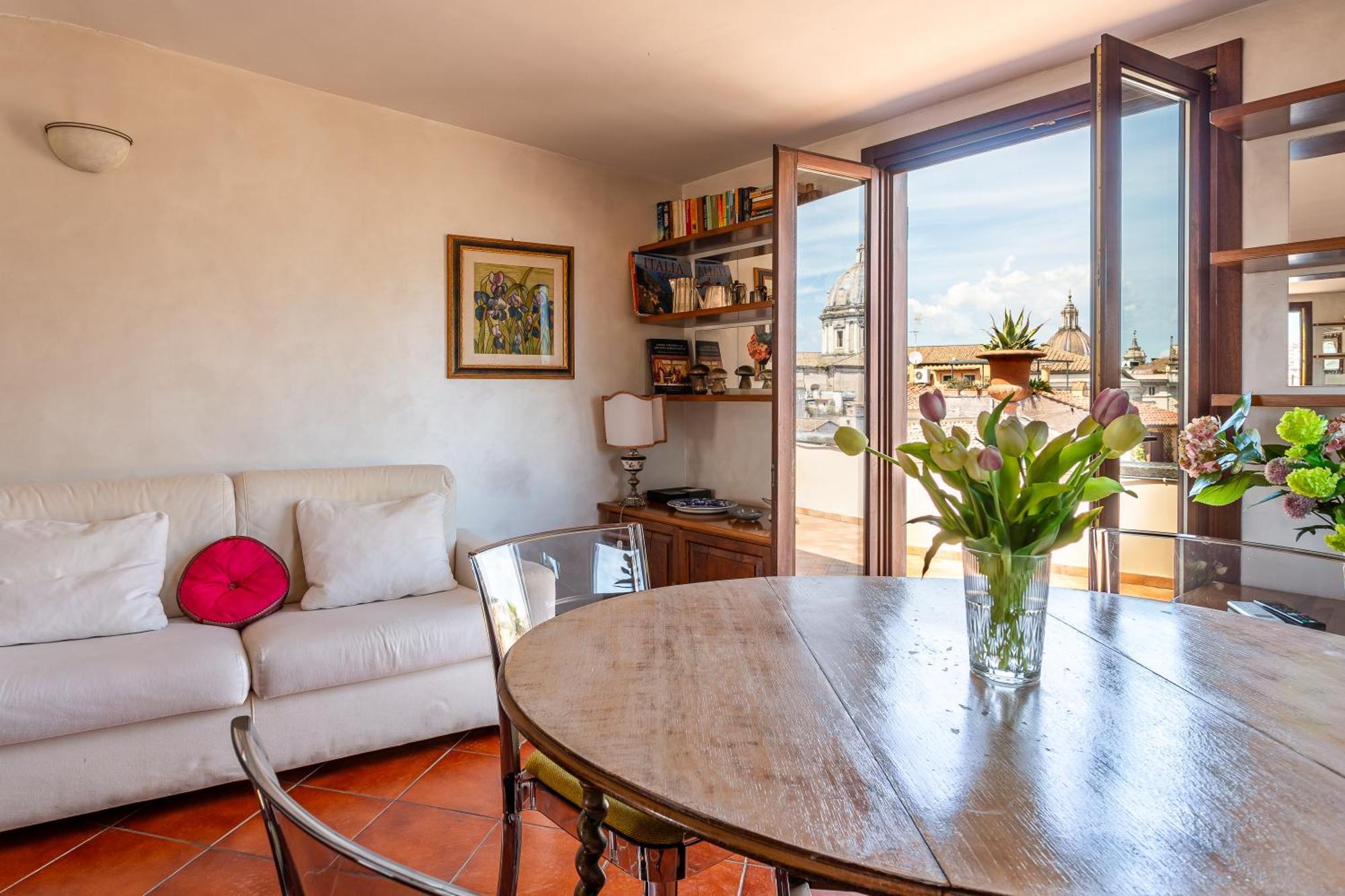 Apartment Iflat Campo De' Fiori Panoramic Penthouse Rom