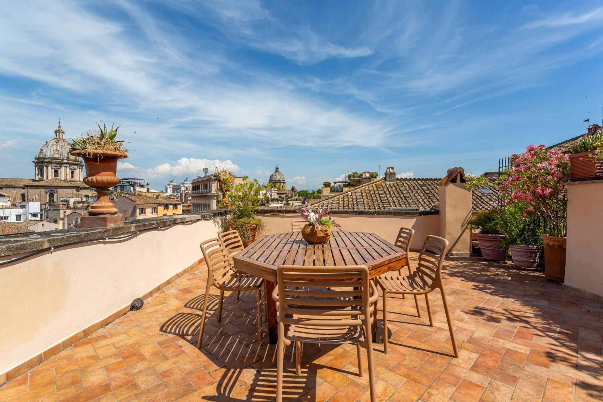 Iflat Campo De' Fiori Panoramic Penthouse Apartment Rom